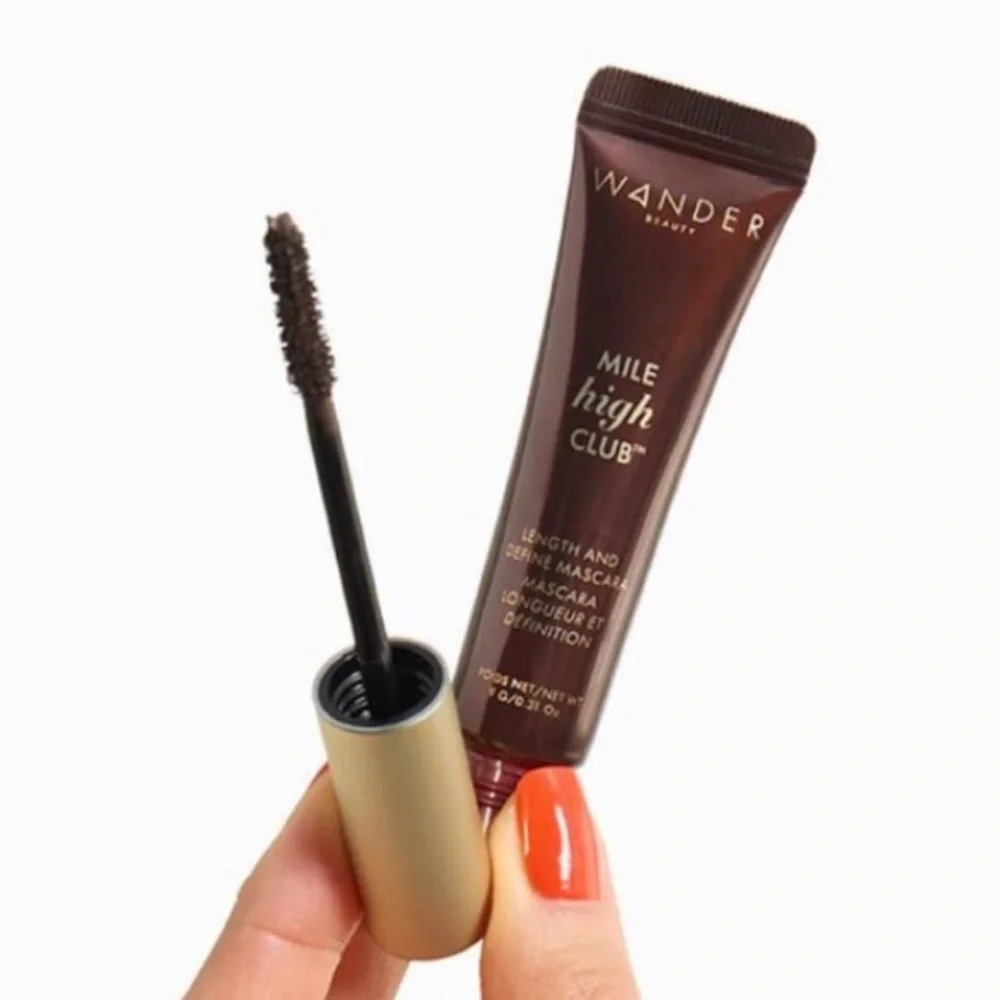 Wander Beauty Mile High Club Lengthening Mascara in Espresso Brown BNIB